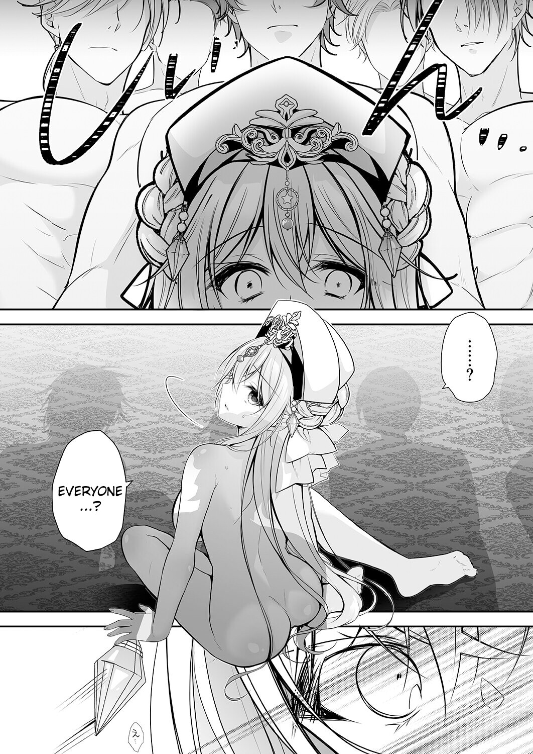 Hentai Manga Comic-Isekai Gangrape ~brainwashed saint is happy to change her job to become a meat toilet~-Read-45